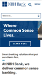 Mobile Screenshot of nbhbank.com